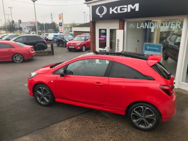 2018 Vauxhall Corsa 1.4 RED EDITION S/S 3d 148 BHP
