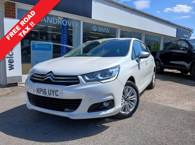 Citroen C4 1.6 BLUEHDI FLAIR S/S 5d 118 BHP Hatchback Diesel WHITE