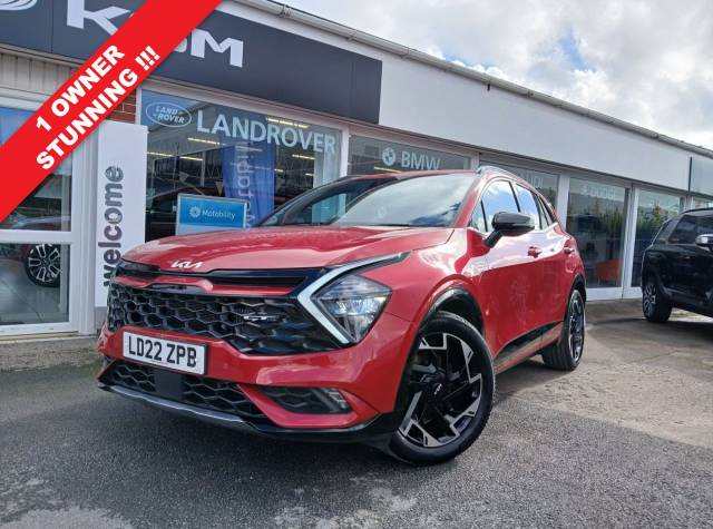 Kia Sportage 1.6 T-GDi GT-Line SUV 5dr Petrol Manual Euro 6 (s/s) (148 bhp) SUV Petrol RED