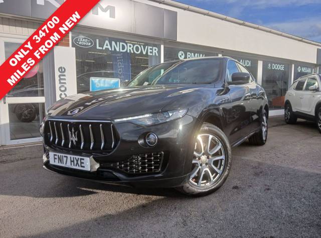 Maserati Levante 3.0D V6 SUV 5dr Diesel ZF 4WD Euro 6 (s/s) (275 ps) All Terrain Diesel BLACK