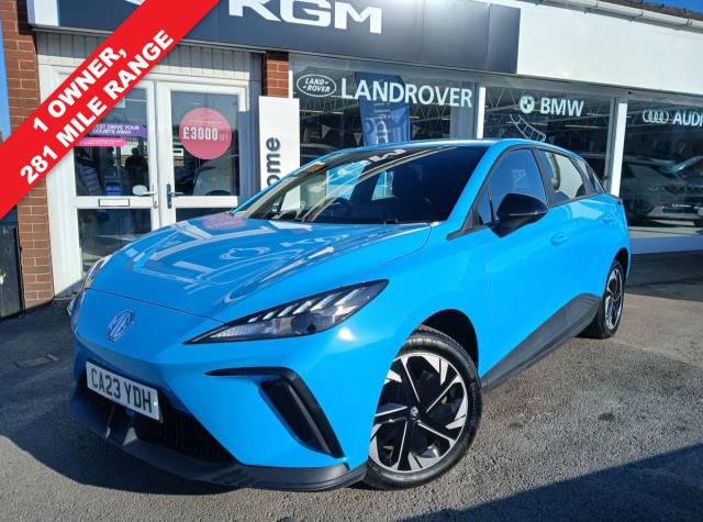 MG Motor UK Mg4 64kWh SE Long Range Hatchback 5dr Electric Auto (203 ps) Hatchback Electric BLUE