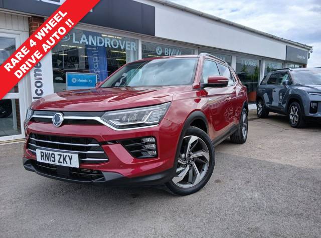 SsangYong Korando KORANDO 1.6 D 134 4X4 ULTIMATE Station Wagon Estate Diesel RED
