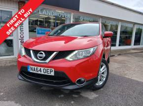 NISSAN QASHQAI 2014 (64) at Douglas Paul Rotherham