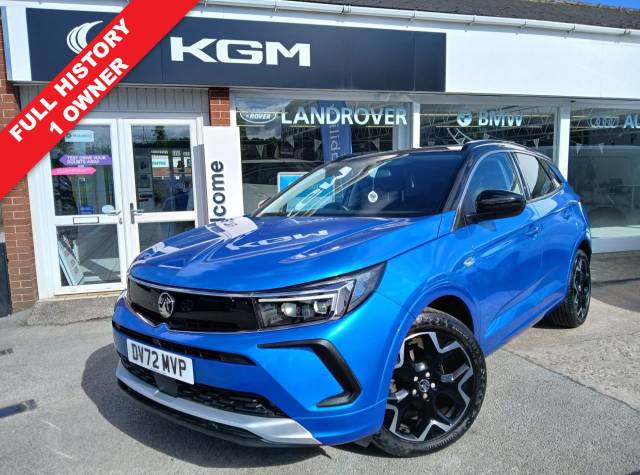 Vauxhall Grandland 1.2 Turbo Elite SUV 5dr Petrol Manual Euro 6 (s/s) (130 ps) SUV Petrol BLUE