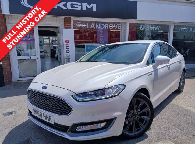 Ford Mondeo 2.0 TDCi Vignale Hatchback 5dr Diesel Powershift Euro 6 (s/s) (180 ps) Hatchback Diesel WHITE