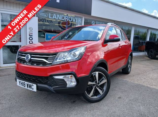 SsangYong Korando 2.2D ELX SUV 5dr Diesel Manual 4WD Euro 6 (178 ps) All Terrain Diesel RED