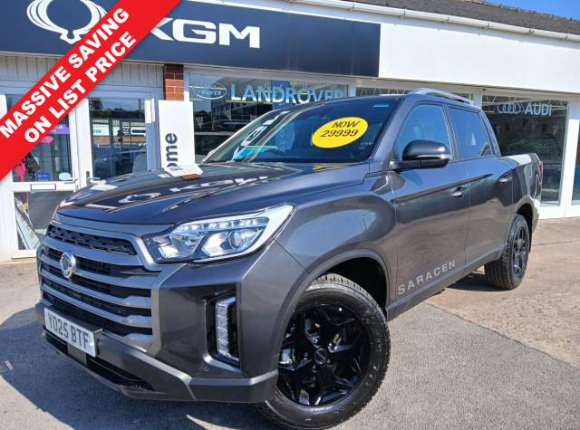 KGM Musso Saracen 2.2 Diesel Automatic Pick Up Diesel GREY