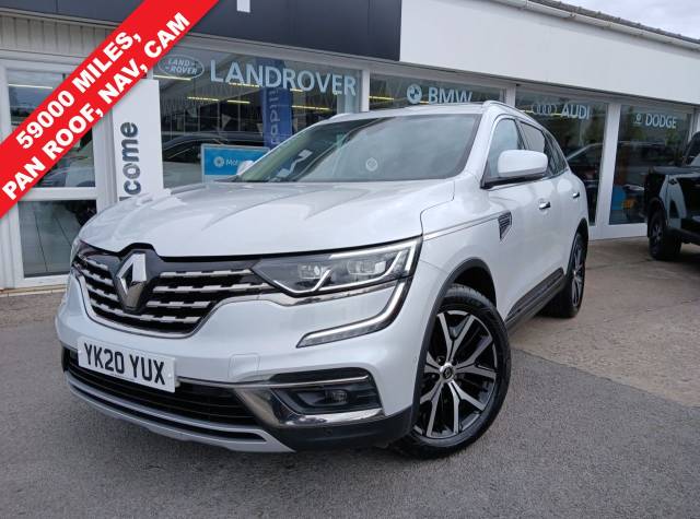 Renault Koleos 2.0 Blue dCi GT Line SUV 5dr Diesel X-Trn A7 4WD Euro 6 (s/s) (190 ps) All Terrain Diesel WHITE