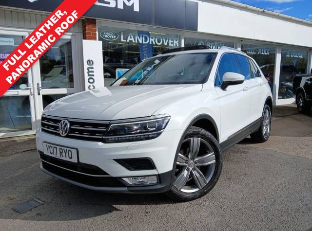 Volkswagen Tiguan 2.0 TDI BlueMotion Tech SEL SUV 5dr Diesel DSG 4Motion Euro 6 (s/s) (150 ps) SUV Diesel WHITE