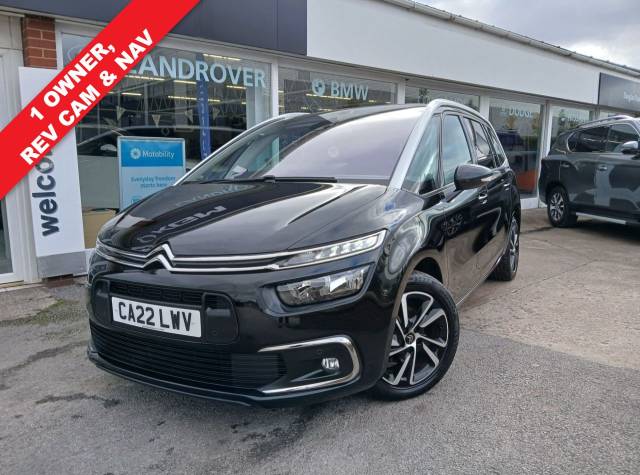 Citroen Grand C4 SpaceTourer 1.2 PureTech Sense MPV 5dr Petrol EAT8 Euro 6 (s/s) (130 ps) MPV Petrol BLACK