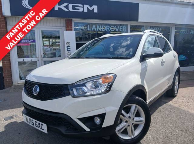 SsangYong Korando 2.0D ELX4 SUV 5dr Diesel T-Tronic 4WD Euro 5 (175 ps) All Terrain Diesel WHITE
