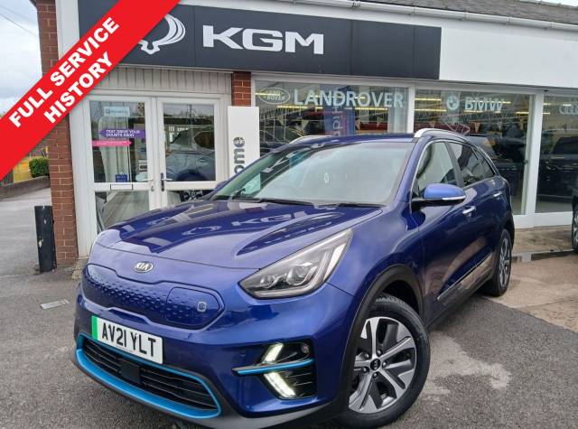 Kia E-niro 64kWh 4+ SUV 5dr Electric Auto (201 bhp) SUV Electric BLUE