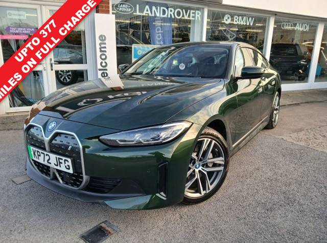 BMW I4 40 83.9kWh Sport Gran Coupe 5dr Electric Auto eDrive (340 ps) Hatchback Electric GREEN