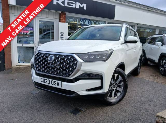 SsangYong Rexton 2.2D Ultimate SUV 5dr Diesel T-Tronic 4WD Euro 6 (202 ps) All Terrain Diesel WHITE