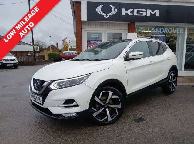 Nissan Qashqai 1.3 DIG-T Tekna SUV 5dr Petrol DCT Auto Euro 6 (s/s) (160 ps) SUV Petrol WHITE
