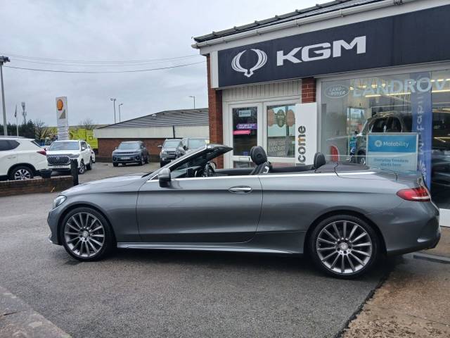 2017 Mercedes-Benz C Class 2.1 C250d AMG Line (Premium Plus) Cabriolet 2dr Diesel G-Tronic+ Euro 6 (s/s) (204 ps)