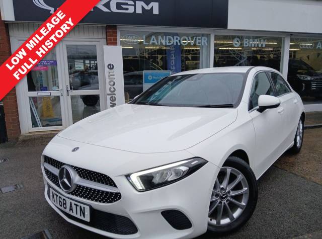 Mercedes-Benz A Class 1.5 A180d Sport Hatchback 5dr Diesel 7G-DCT Euro 6 (s/s) (116 ps) Hatchback Diesel WHITE