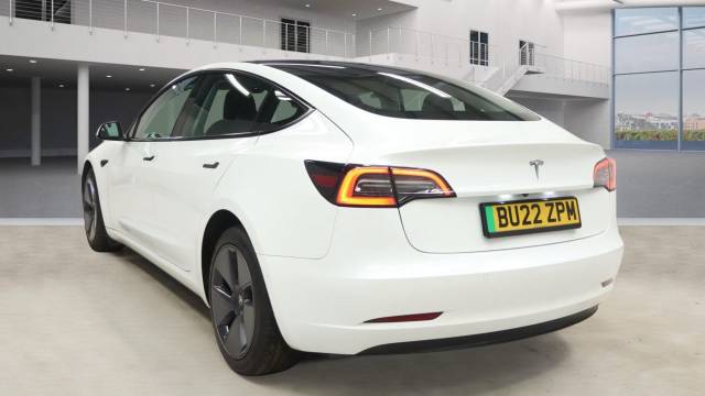 2022 Tesla Model 3 Standard Range Plus Saloon 4dr Electric Auto RWD (241 bhp)