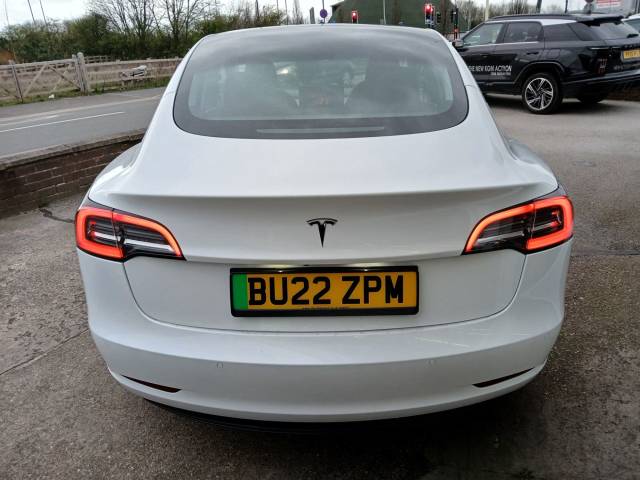 2022 Tesla Model 3 Standard Range Plus Saloon 4dr Electric Auto RWD (241 bhp)
