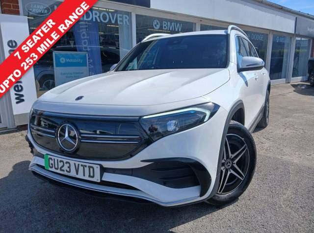 Mercedes-Benz Eqb EQB 300 66.5kWh AMG Line SUV 5dr Electric Auto 4MATIC (228 ps) 7 Seater Electric WHITE