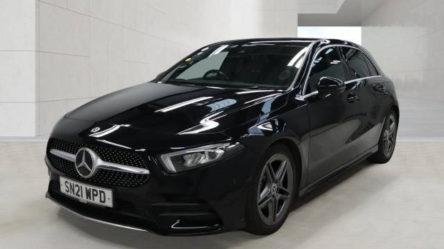 Mercedes-Benz A Class 1.3 A180 AMG Line (Executive) Hatchback 5dr Petrol 7G-DCT Euro 6 (s/s) (136 ps) Hatchback Petrol BLACK