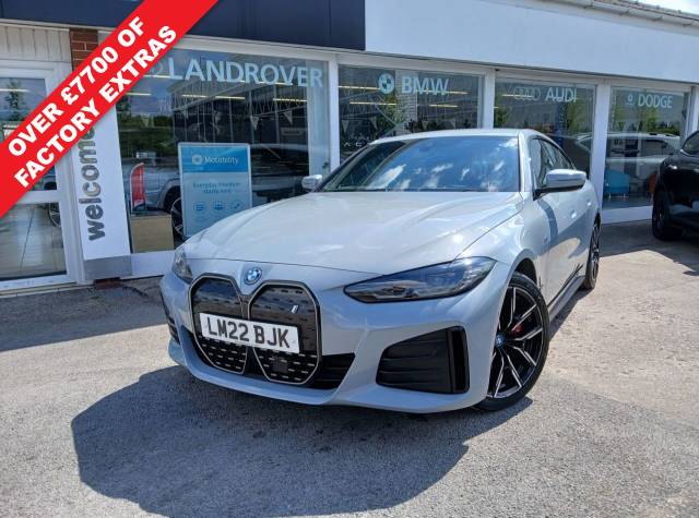 BMW I4 40 83.9kWh M Sport Gran Coupe 5dr Electric Auto eDrive (340 ps) Coupe Electric GREY