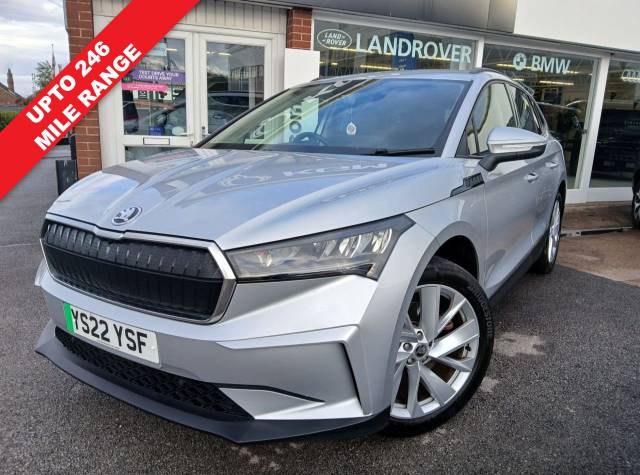 Skoda Enyaq 62kWh 60 Nav Suite SUV 5dr Electric Auto (DC120kW) (179 ps) SUV Electric SILVER