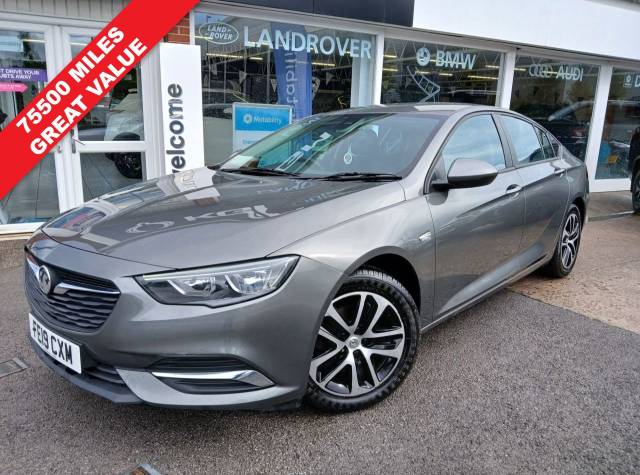 Vauxhall Insignia 1.6 Turbo D ecoTEC Design Nav Grand Sport 5dr Diesel Manual Euro 6 (s/s) (110 ps) Hatchback Diesel GREY
