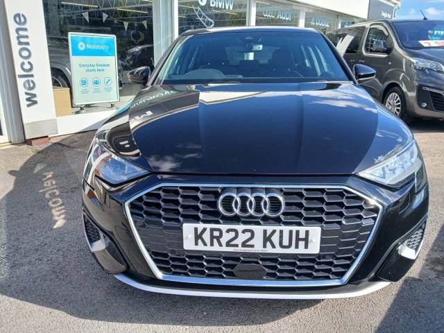 2022 Audi A3 1.4 TFSIe 40 Sport Sportback 5dr Petrol Plug-in Hybrid S Tronic Euro 6 (s/s) 13kWh (204 ps)