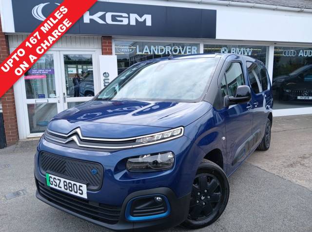 Citroen Berlingo 50kWh Feel XL MPV 5dr Electric Auto (7.4kW Charger) (136 ps) 7 Seater Electric BLUE