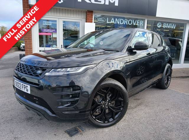 Land Rover Range Rover Evoque 2.0 D200 MHEV Edition SUV 5dr Diesel Auto 4WD Euro 6 (s/s) (204 ps) All Terrain Diesel BLACK