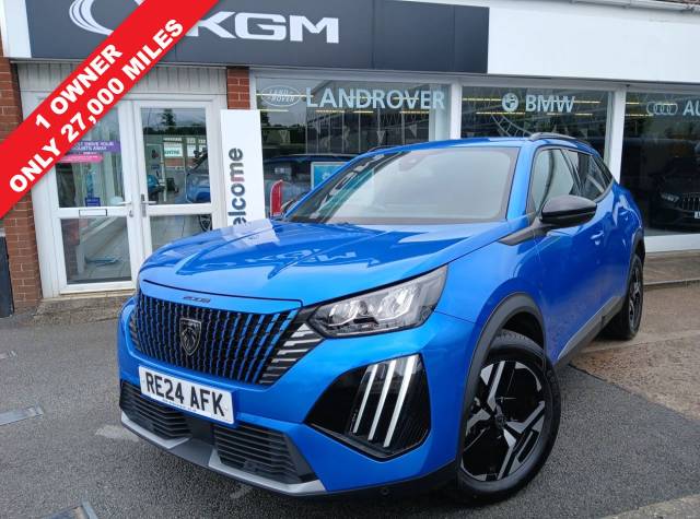 Peugeot 2008 1.2 PureTech Allure SUV 5dr Petrol Manual Euro 6 (s/s) (130 ps) SUV Petrol BLUE